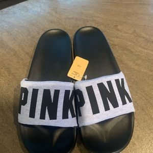Pink Victoria secret seamless slides size large
